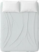 Простынь Home Line полуторная 145x215 см бязь Серо-голубая (183230 HL) - изображение 1