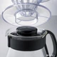 Заварник (сервер) для пуровера Hario V60 600 мл Прозрачный с черным (XVD-60B) - изображение 4