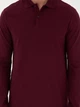 Поло длинное мужское Pierre Cardin G021SZ082-000-2015113(bordo) M Бордовое (8683857640708) - изображение 6