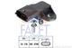 Датчик давления наддува (4 конт.) FIAT DOBLO/PUNTO/QUBO 0.9-1.6 96- (10.3091) Facet Facet (103091) - изображение 1