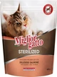 Сухой корм для стерилизованных котов Migliorgatto Sterilized с лососем 800 г (8007520014915) - изображение 1