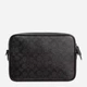 Сумка кросс-боди через плечо мужская из натуральной кожи Coach Charter Flap Crossbody Bag 24 In Signature Canvas CR712 Черная (195031356704) - изображение 4