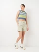 Кроп топ женский Zara 2893/113 M Синий (02893011330031) - изображение 3