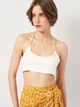 Кроп топ женский Zara 3067/492 S Белый (03067049250022) - изображение 4