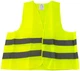 Аварийный жилет XL полиэстер,120 г/кв.м (желтый) ND - изображение 1