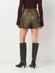 Шорты женские Zara 9242/563 S Золотистые (09242563830026) - изображение 2