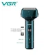 Електробритва шейвер VGR V-370 PRO IPX5 Waterproof Dark Green - изображение 5