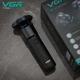 Бритва акумуляторна роторна з плаваючими головками та зарядкою від USB VGR V-325 PRO сухе та вологе гоління - изображение 2