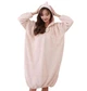 Халат Худи CS11054K с капюшоном , 3XL бежевый - изображение 1
