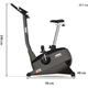 Велотренажер электромагнитный York Fitness C415 до 140 кг маховик 10 кг - изображение 9