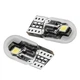 Комплект світлодіодних ламп NAPO LED T10-3030-2smd W5W T10 колір світіння білий 10 шт - зображення 2