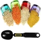 Электронная мерная ложка-весы с LCD экраном Digital Spoon Scale, 500 г, Черный - изображение 5
