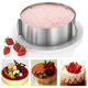 Розсувна форма-кільце для випікання Cake Ring, 16-30 см - зображення 7
