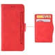 Чохол-книжка з кишеньками Deexe Wallet Stand для Motorola Edge 50 Neo / Edge 60 Neo - Red - зображення 6