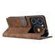 Чохол-книжка Deexe Delta Book для ZTE Nubia Music - Brown - зображення 4