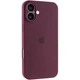 Чохол на Apple iPhone 16 Plus для айфон 16+ плюс силікон Бордовий / Plum - зображення 1