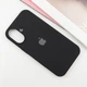 Чехол на Apple iPhone 16 Plus / для айфон 16+ плюс силикон Черный / Black - изображение 2