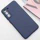 Чехол на Samsung Galaxy S21 / для самсунг галакси С21 ТПУ Синий / Midnight Blue - изображение 2