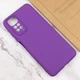 Чехол TPU GETMAN Liquid Silk Full Camera для Xiaomi Redmi Note 11 (Global) / Note 11S Фиолетовый / Purple - изображение 4