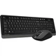 Комплект (клавиатура + мышь) A4Tech Fstyler FG1012S Wireless Black [124706] - изображение 4