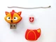USB Флешка силіконова Лисичка, карта памяті 64Gb - изображение 2