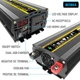 Інвертор, перетворювач напруги Foval 12V-220V 8000 Вт Чиста синусоїда - зображення 2