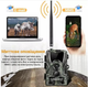 2G Фотопастка Suntek HC-801M з GSM модулем SMS/MMS/e-mail 120° 20MP IP65 - зображення 3