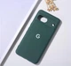 Чохол з лого "Google" з мікрофіброю Google Pixel 7a Зелений - зображення 1