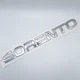 Емблема напис Sorento KIA (ABS, хром, глянець) 22,3*2,3 см 86310C5000 - зображення 1
