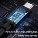 USB Type-C 100W кабель живлення з перехідником DC 3.5×1.35 для зарядки ноутбука 78322 - изображение 6