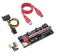 Райзер Sata 6 Pin v009S Plus USB 3.0 PCI-E 1X - 16X Riser для видеокарт 60см, 77046 - изображение 1