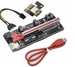 Райзер Sata 6 Pin v009S Plus USB 3.0 PCI-E 1X - 16X Riser для видеокарт 60см, 77046 - изображение 4