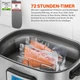 Аппарат Су Вид вакуумная печь Sous Vide ProfiCook 8.5 л 520 Вт дисплей таймер до 72 часов (PC-SV 1112) - изображение 7