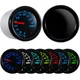 Вольтметр стрілочний Ket Gauge 5201 RGB BLACK LED діодний d52мм прилад датчик автомобільний SV0705 - зображення 1