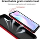 Протиударний броньований чохол із захистом камери для Xiaomi Redmi 9A Armor Case Keysion red - зображення 8