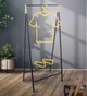 Стойка для одежды и обуви одинарная Casa Si Garment Rack Bamboo Black - изображение 1
