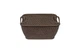 Кошик для зберігання з кришкою Kornel коричневий 23х17 см - зображення 1