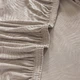 Чохол на крісло, диван, еластичний велюр, оксамит Domidekor Palm leaves, бежевий 235-300 см (3828) - изображение 4