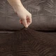 Чохол на крісло, диван, еластичний велюр, оксамит Domidekor Palm leaves, коричневий 235-300 см (3829) - изображение 7