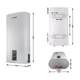 Бойлер Thermo Alliance 80 л плоский мокрый тэн (DT80V20G(PD)/2) - изображение 2