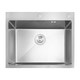 Мойка MIXXUS MH5843 SS COLOR (MH5843 NANO-SILVER) (3.0/0.8) из нерж. стали (цвет нерж.) (MX1930) - изображение 1