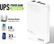 ИБП для маршрутизатора Bavin PC037 PRO 10000mAh-37WH 12V White (Y-PC037-PRO-WH) - изображение 3
