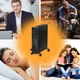 Масляный обогреватель Trotec TRH 25 E 2500W Black - изображение 17