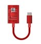 Адаптер Ewell USB 3.1 Type-C - HDMI, 4K, 30Hz, 0.2 м, красный (EW338) - изображение 2