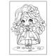 Розмальовка 1Вересня А4 12 сторінок Anime baby girls (743065) - зображення 3