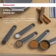 Набор мерных ложек KitchenAid Coreline Серых 5 шт (KQG057OHCGG) - изображение 18