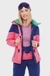 Куртка горнолыжная Brooklet Lili midnight blue/fluorescent pink W женская - BL2021-011 - XS - изображение 5