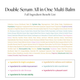 Мультифункціональний стік d'Alba Double Serum All In One Multi Balm антивіковий 10 г - зображення 8