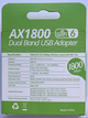 Wi-fi адаптер Olax DC546 WiFi 6 1800 Mbps USB3.0 802.11AX Mu-MIMO 1024-QAM 2х3 дБ - изображение 5
