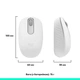 Мышка Logitech M196 Bluetooth Off-White (910-007460) - изображение 7